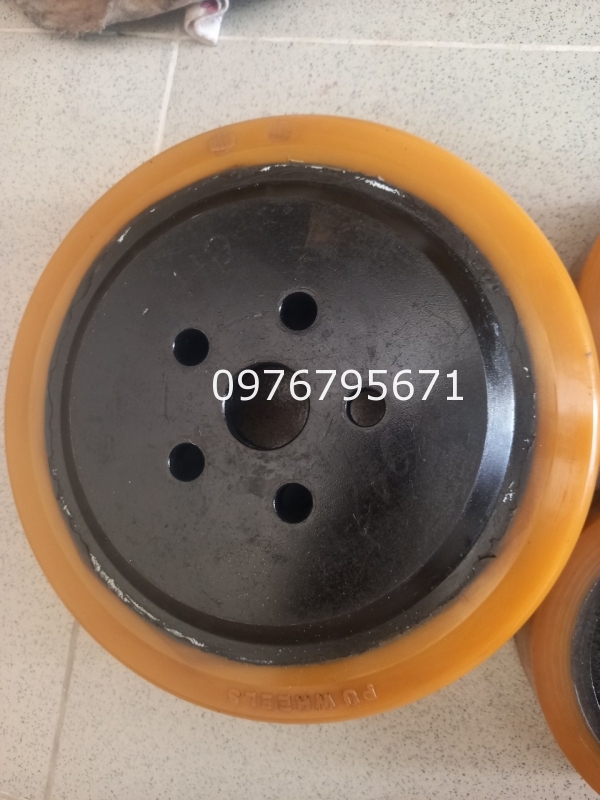 Bánh xe nâng điện PU 230x75