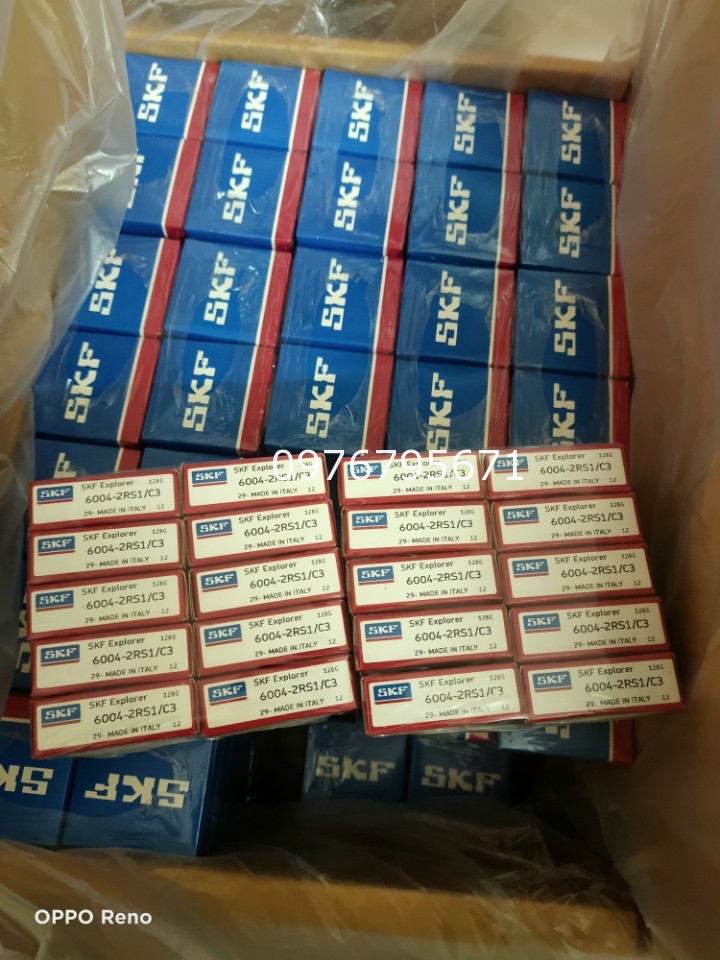 Bạc đạn skf 6004-vòng bi skf 6004-2RS
