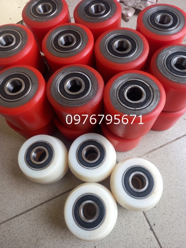 Bánh xe Nâng Tay Pu Bánh xe nâng NYLON