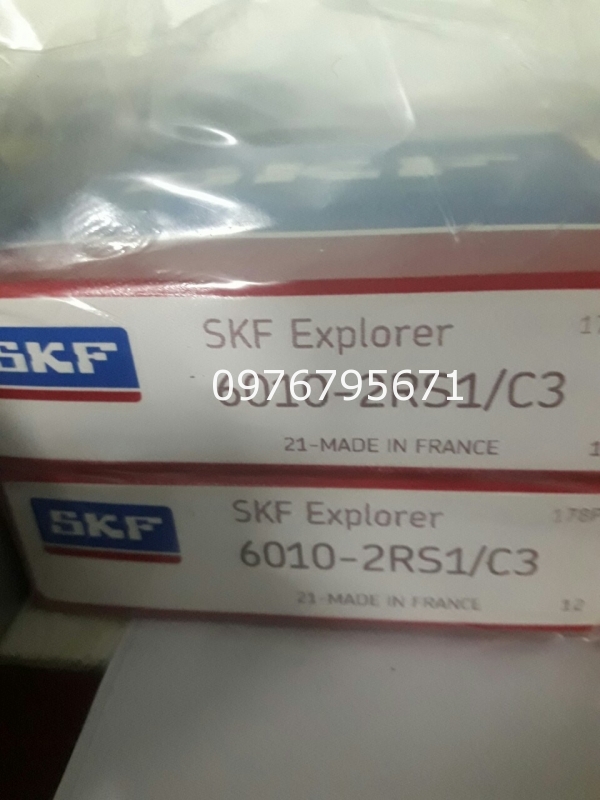 Bạc Đạn 6010 2RS1 C3-Vòng Bi 6010 SKF