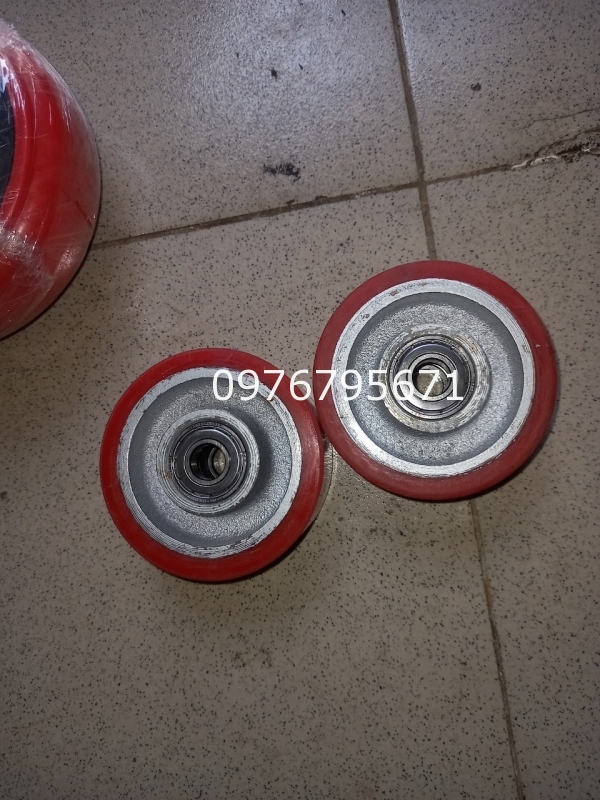 Bánh xe đẩy PU 80x32