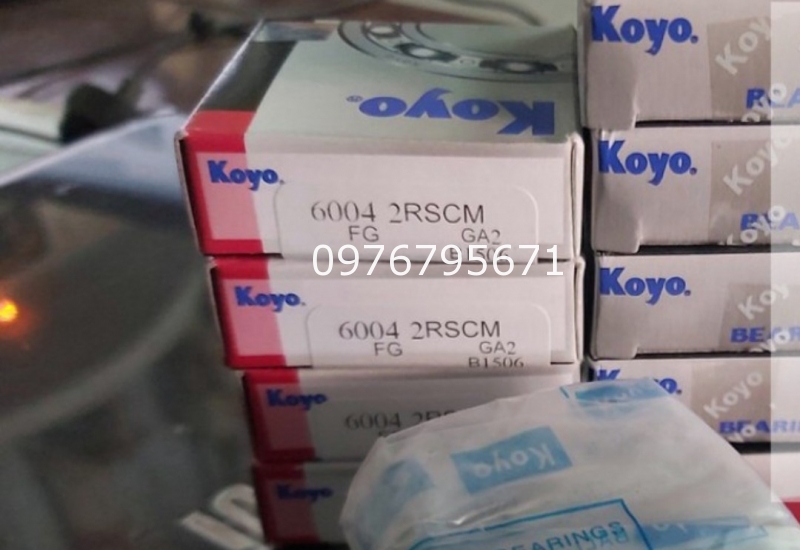 Vòng Bi KOYO 6004-Bạc Đạn 6004 2RSCM
