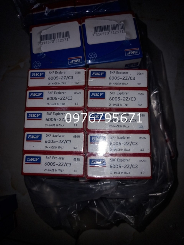 Bạc Đạn SKF 6005-Vòng Bi SKF6005 2RS