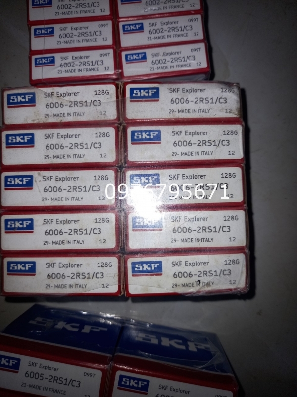 Bạc đạn skf 6006-Vòng bi SKF 6006 2rs