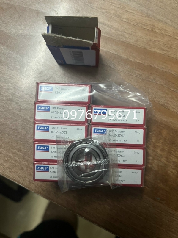 Vòng bi SKF 6202-Bạc Đạn SKF 6202 2RS