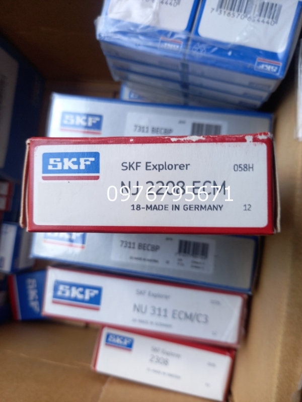 Bạc Đan SKF NJ 2208 ECM Vòng Bi SKF NJ 2208 ECM