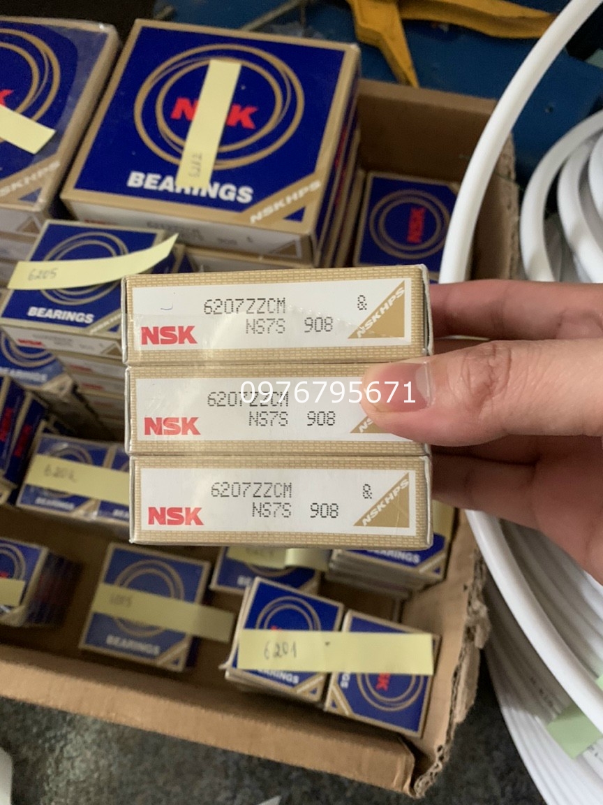 Bạc đạn NSK 6207 ZZ-Vòng Bi NSK 6207