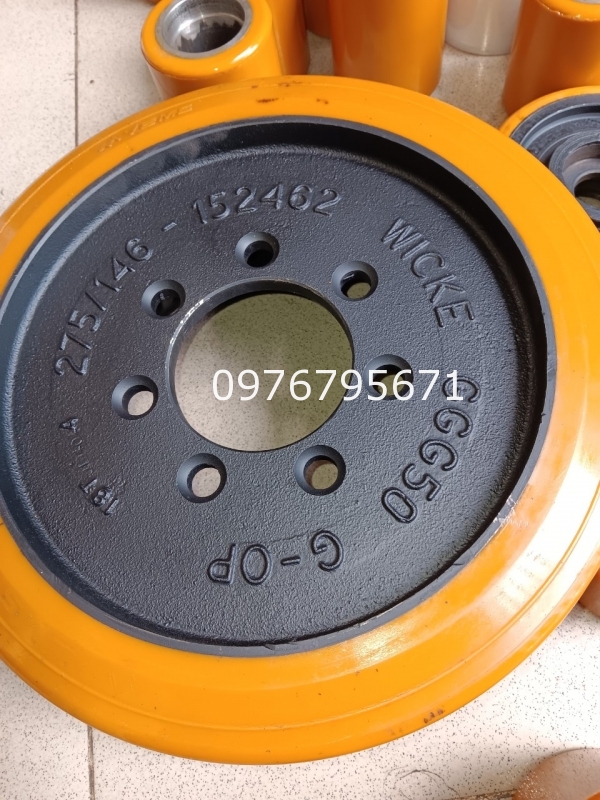 Xe nâng điện linde Bánh lái PU 330x134x90