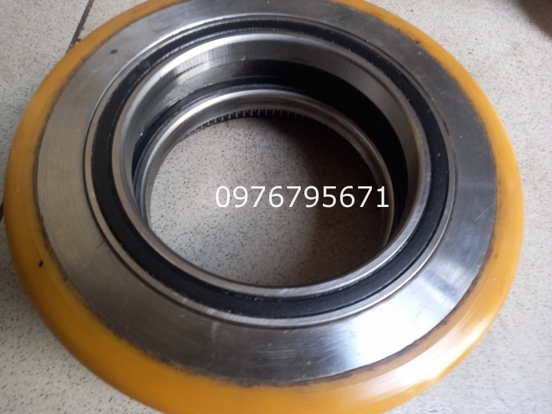 Xe nâng Tay BISHAMON bánh lái pu 210x83
