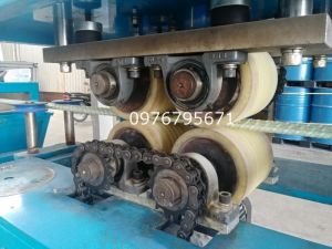 GIa công truc con lăn PU máy cán 100x100mm