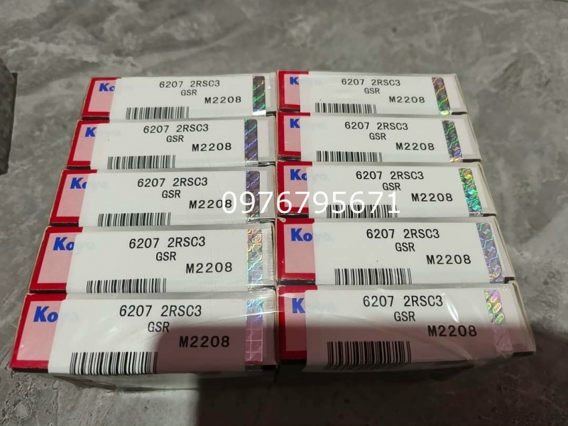 Vong bi  koyo 6207 Bạc đạn KOYO 6207 2RS