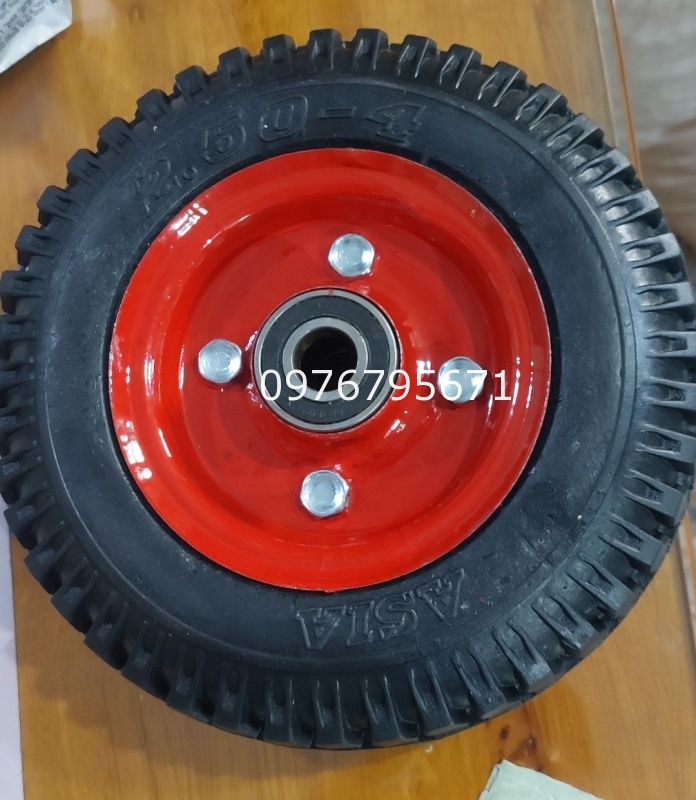Bánh cao su 250-4 bánh cao su 200x50 bac đạn 6203