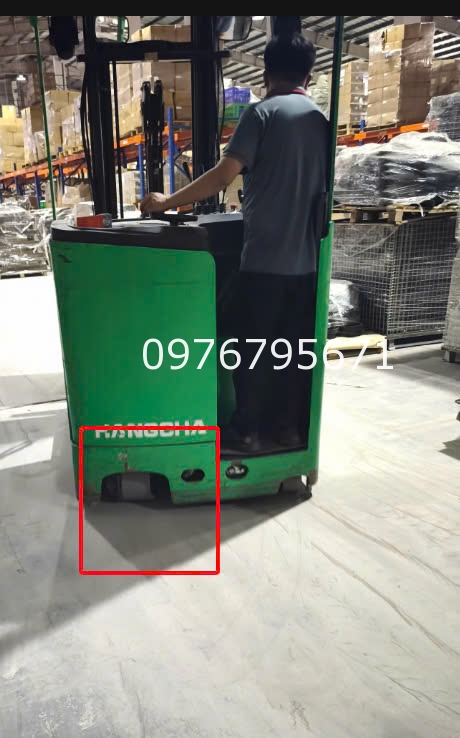 Xe nâng điệnHancha 20 AC25 Bánh lái PU 343x114x80mm