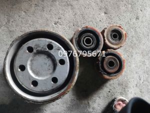 xe nâng điện TOYOTA Sản xuất bánh xe điện Pu 330x145x193