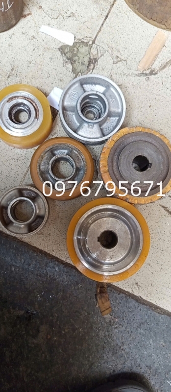 Sản xuất con lăn PU Nhôm cho cty may