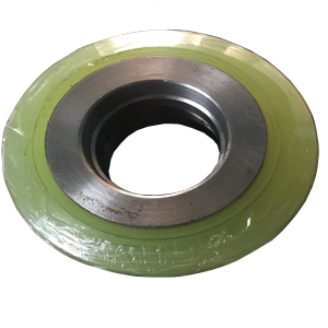 Bánh xe nâng điện komatsu 127x90 mm bạc đạn 6206