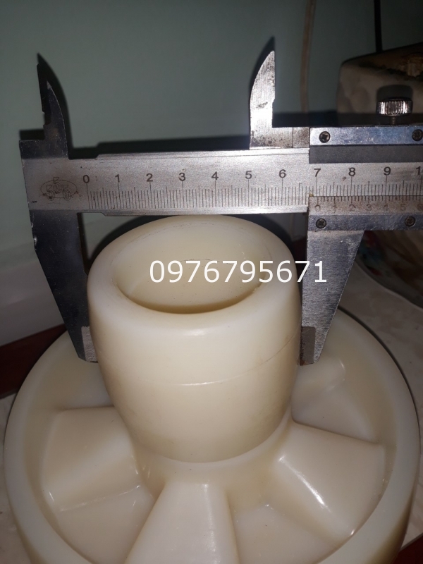 Bánh Xe Nâng Tay Nylon 60x70mm Xe nâng Tay NIULI